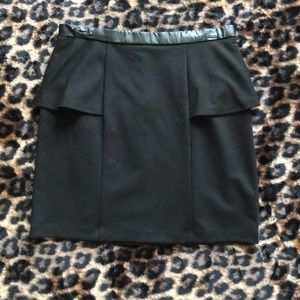 Forever 21 peplum skirt